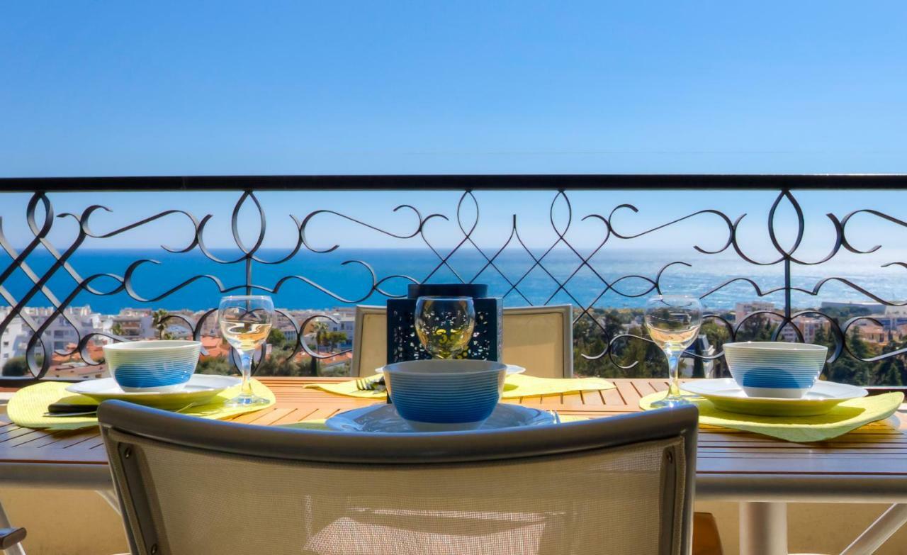 Appartement Confortable 3 pieces avec superbe vue mer à Nice Extérieur photo