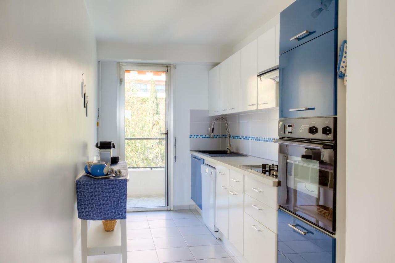 Appartement Confortable 3 pieces avec superbe vue mer à Nice Extérieur photo