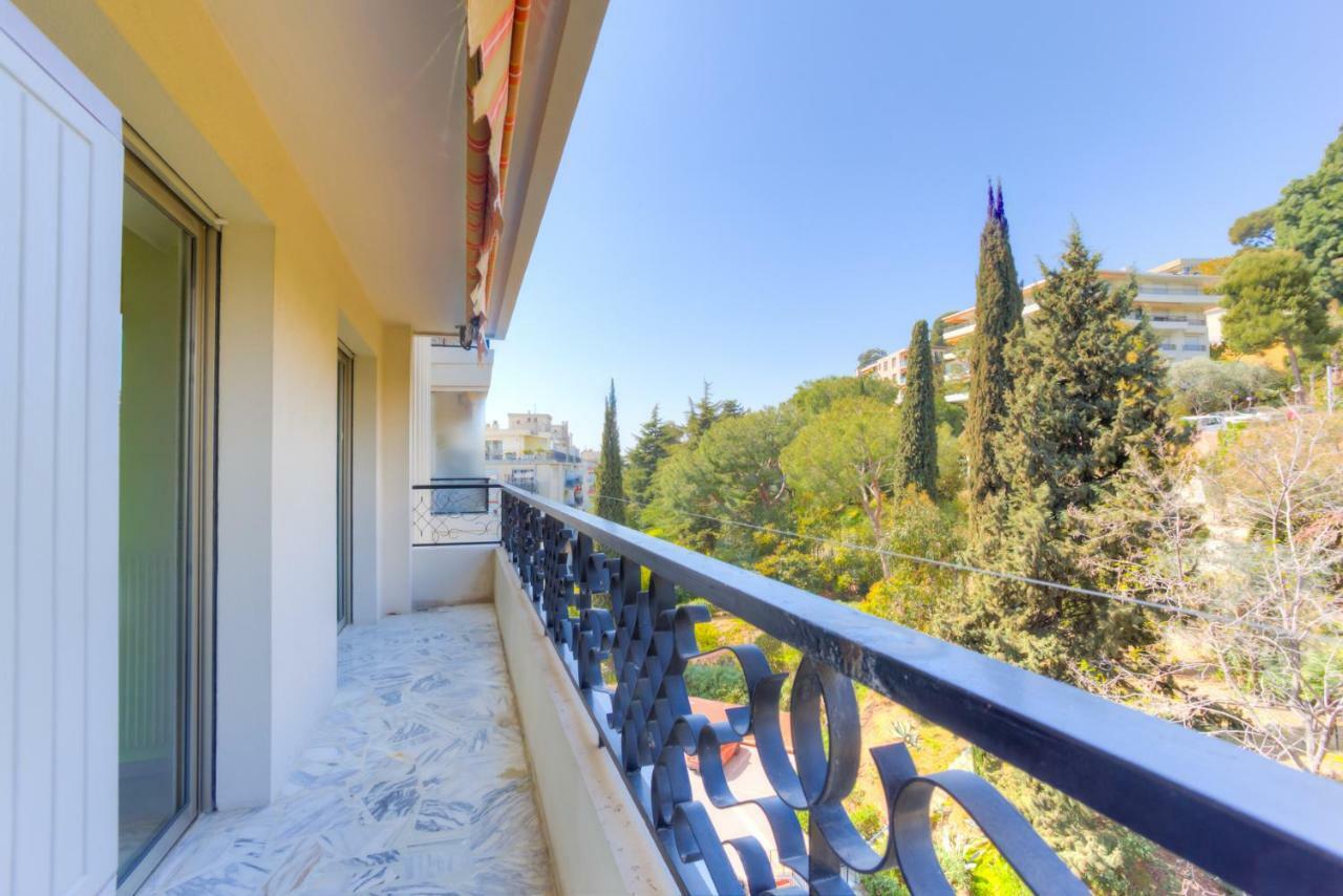 Appartement Confortable 3 pieces avec superbe vue mer à Nice Extérieur photo